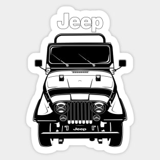 Jeep CJ5 - Willys CJ5 Sticker